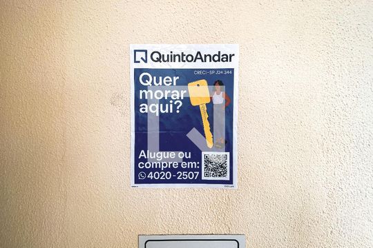 Plaquinha de apartamento à venda com 3 quartos, 63m² em Cidade São Francisco, São Paulo