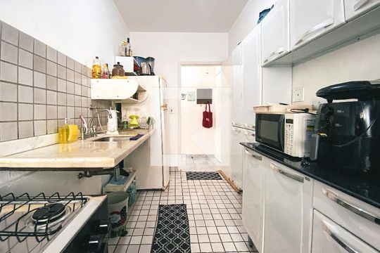 Cozinha de apartamento à venda com 3 quartos, 63m² em Cidade São Francisco, São Paulo