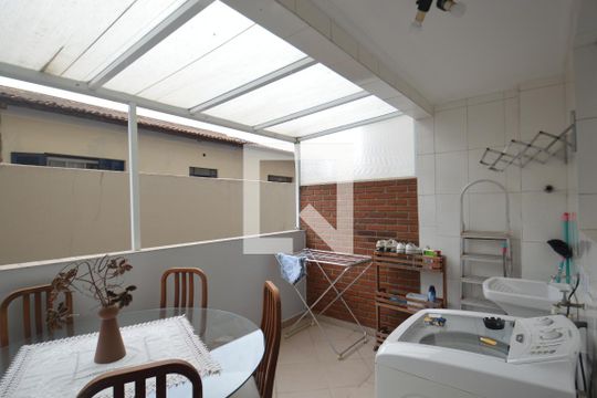 Área de Serviço  de apartamento à venda com 3 quartos, 82m² em Vila Caminho do Mar, São Bernardo do Campo