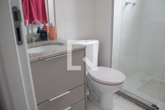 Banheiro de apartamento à venda com 3 quartos, 75m² em Belenzinho, São Paulo