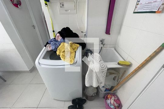 Área de Serviço de apartamento à venda com 2 quartos, 31m² em Jardim Celeste, São Paulo