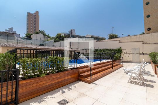Área comum - Piscina de apartamento para alugar com 2 quartos, 150m² em Santana, São Paulo