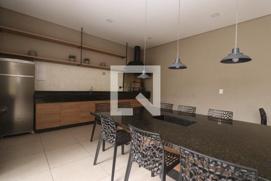 Área comum - Churrasqueira de kitnet/studio à venda com 1 quarto, 25m² em Vila Andrade, São Paulo
