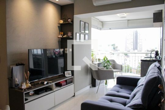 Sala de apartamento à venda com 2 quartos, 57m² em Quinta da Paineira, São Paulo