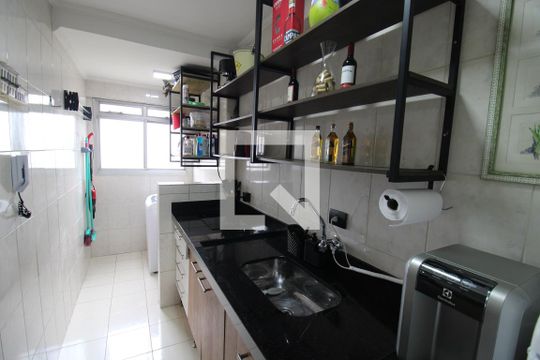 Cozinha de apartamento para alugar com 1 quarto, 42m² em Santana, São Paulo