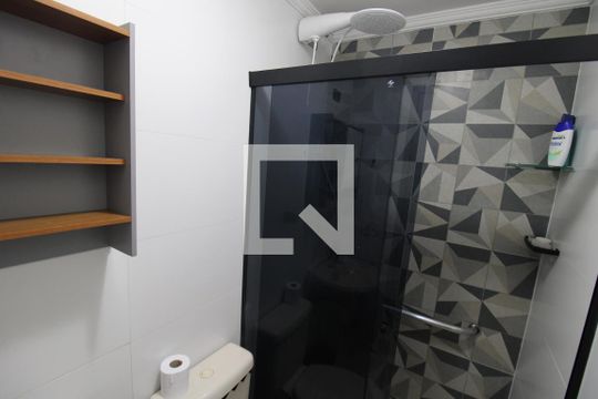 Banheiro de apartamento para alugar com 1 quarto, 42m² em Santana, São Paulo