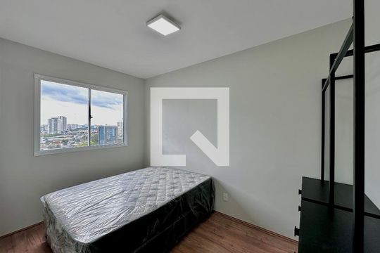 Suíte de apartamento à venda com 1 quarto, 28m² em Jardim Caravelas, São Paulo