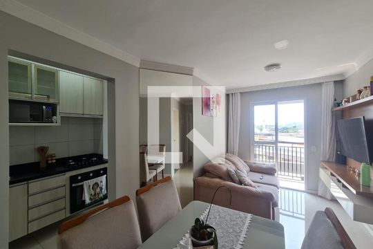 Sala  de apartamento à venda com 2 quartos, 47m² em Vila Sorocabana, Guarulhos