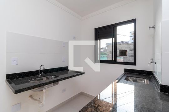 Cozinha e Área de Serviço de apartamento à venda com 2 quartos, 30m² em Santana, São Paulo