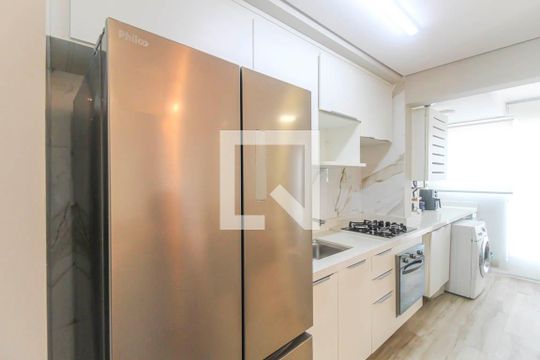 Cozinha de apartamento à venda com 2 quartos, 41m² em Sítio da Figueira, São Paulo