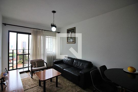 Sala de apartamento à venda com 1 quarto, 50m² em Centro, São Bernardo do Campo