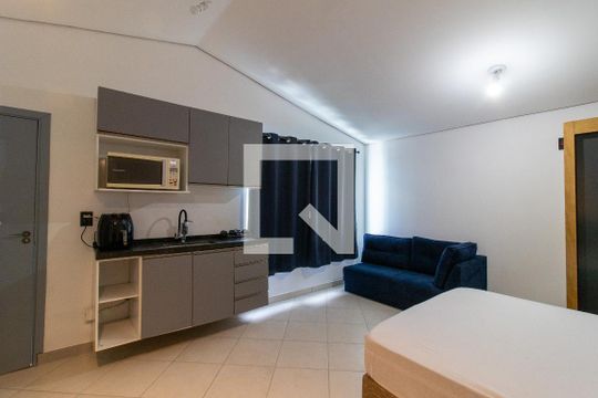 Sala/Quarto de kitnet/studio para alugar com 1 quarto, 20m² em Centro, Campinas
