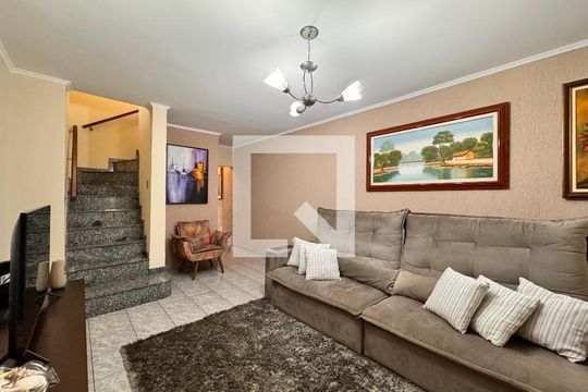Sala de casa à venda com 3 quartos, 267m² em Parque Gerassi, Santo André