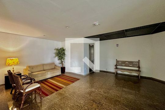 Hall Social Bloco de apartamento à venda com 3 quartos, 138m² em Campo Belo, São Paulo