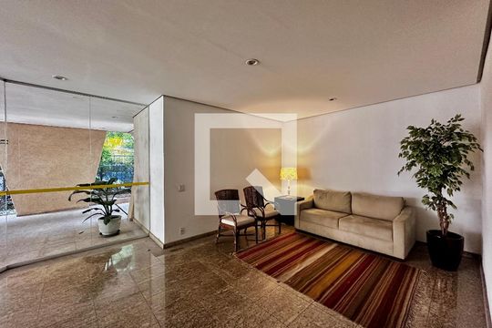 Hall Social Bloco de apartamento à venda com 3 quartos, 138m² em Campo Belo, São Paulo