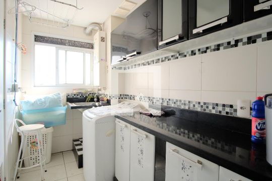 Área de Serviço de apartamento à venda com 3 quartos, 99m² em Vila Gomes Cardim, São Paulo