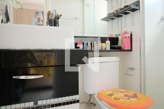 Banheiro da Suíte de apartamento à venda com 3 quartos, 99m² em Vila Gomes Cardim, São Paulo