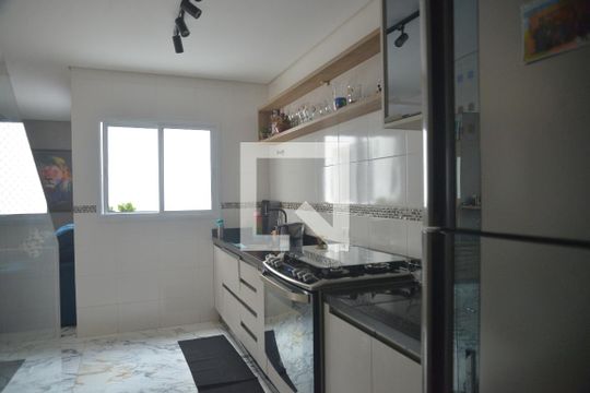 Cozinha de apartamento à venda com 3 quartos, 180m² em Parque das Nações, Santo André