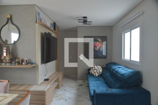 Sala de apartamento à venda com 3 quartos, 180m² em Parque das Nações, Santo André