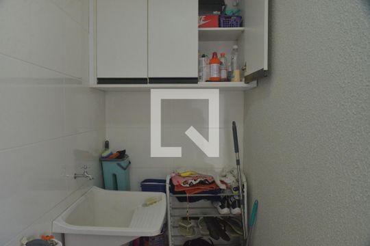 Área de Serviço de apartamento à venda com 3 quartos, 180m² em Parque das Nações, Santo André