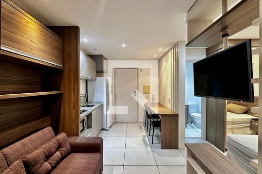 Sala de kitnet/studio para alugar com 0 quarto, 35m² em Jardim Aeroporto, São Paulo