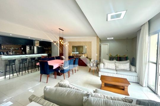 Sala de Jantar de apartamento à venda com 4 quartos, 205m² em Centro, Jundiaí