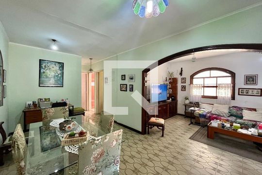 Sala de jantar de casa de condomínio à venda com 3 quartos, 250m² em Taquara, Rio de Janeiro
