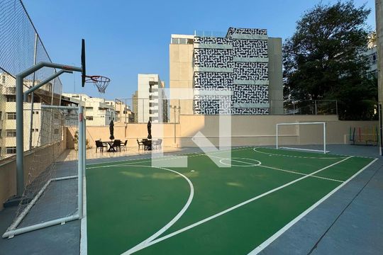 Área comum de apartamento à venda com 4 quartos, 100m² em Santo Antônio, Belo Horizonte