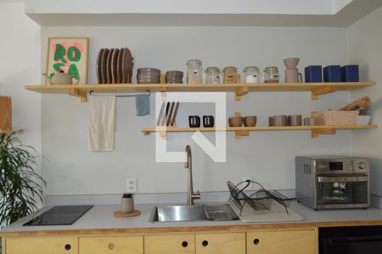 Cozinha de apartamento à venda com 2 quartos, 32m² em Cambuci, São Paulo
