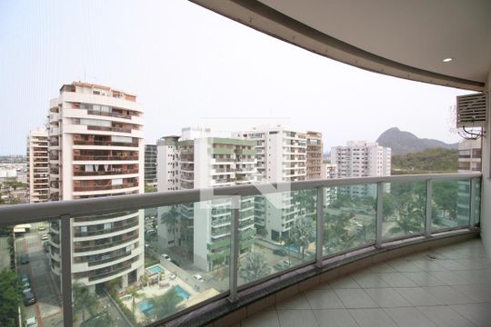 Varanda de apartamento para alugar com 2 quartos, 75m² em Barra Olímpica, Rio de Janeiro