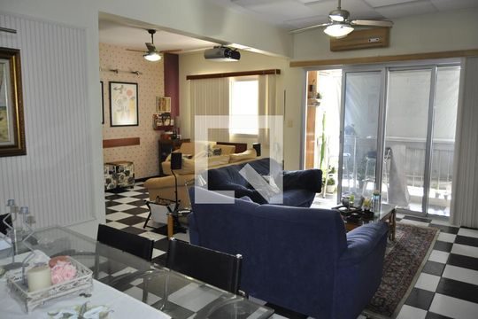 Sala de apartamento à venda com 4 quartos, 134m² em Méier, Rio de Janeiro