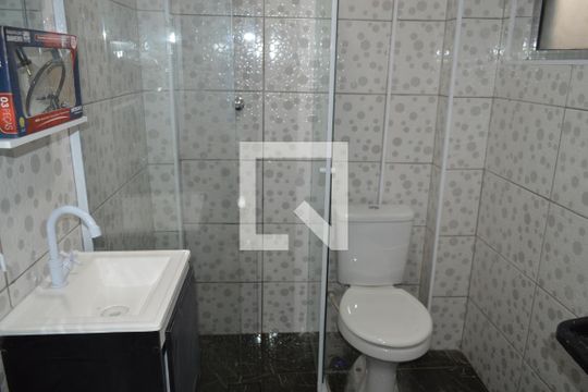 Banheiro de kitnet/studio à venda com 1 quarto, 30m² em Liberdade, São Paulo