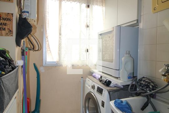 Área de Serviço de apartamento à venda com 3 quartos, 72m² em Parque Brasília, Campinas