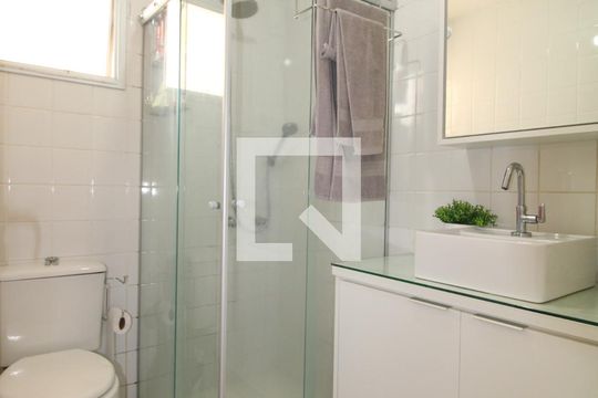 Banheiro 1 de apartamento à venda com 3 quartos, 72m² em Parque Brasília, Campinas