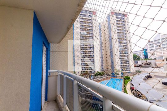 Varanda da Sala de apartamento para alugar com 3 quartos, 82m² em Tatuapé, São Paulo