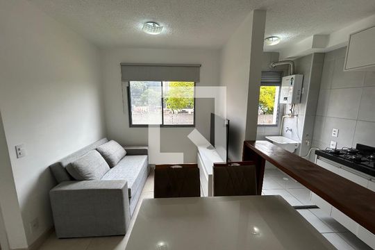 Sala de apartamento para alugar com 1 quarto, 30m² em Várzea da Barra Funda, São Paulo