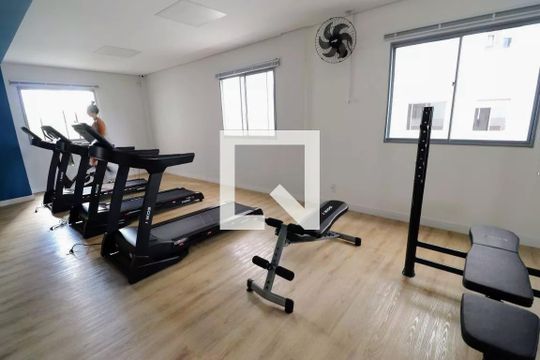 Área comum - Academia de apartamento para alugar com 1 quarto, 30m² em Várzea da Barra Funda, São Paulo