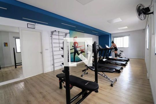 Área comum - Academia de apartamento para alugar com 1 quarto, 30m² em Várzea da Barra Funda, São Paulo