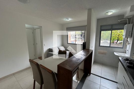 Sala de apartamento para alugar com 1 quarto, 30m² em Várzea da Barra Funda, São Paulo