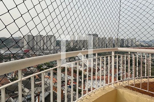 sacada da Suíte 1 de apartamento à venda com 2 quartos, 66m² em Vila Boa Vista, Barueri