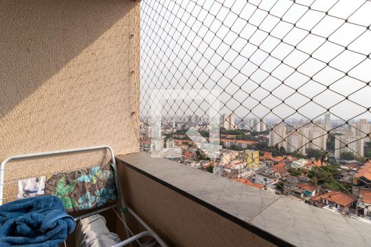 Varanda da Sala de apartamento à venda com 2 quartos, 48m² em Parque Mandaqui, São Paulo