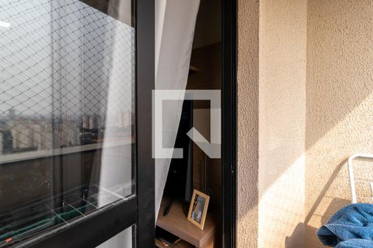 Varanda da Sala de apartamento à venda com 2 quartos, 48m² em Parque Mandaqui, São Paulo