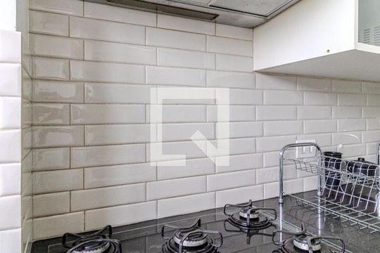 Cozinha de kitnet/studio à venda com 1 quarto, 44m² em Vila Buarque, São Paulo