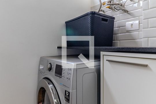 Área de Serviço de kitnet/studio à venda com 1 quarto, 44m² em Vila Buarque, São Paulo