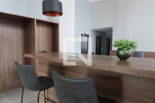 Área comum - Home Office de apartamento para alugar com 1 quarto, 42m² em Vila Mariana, São Paulo