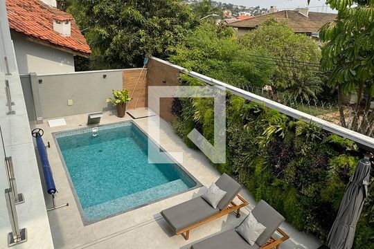 vista da Suíte 2 de casa de condomínio à venda com 3 quartos, 453m² em Alphaville, Santana de Parnaíba
