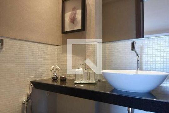 Lavabo 2 de apartamento à venda com 4 quartos, 216m² em Belvedere, Belo Horizonte