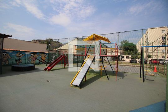 Playground de apartamento à venda com 2 quartos, 46m² em Taquara, Rio de Janeiro
