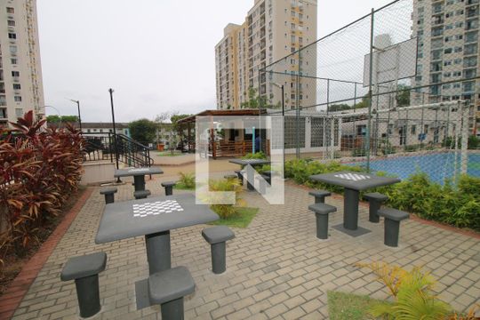Área comum - Jogos de apartamento para alugar com 2 quartos, 44m² em Irajá, Rio de Janeiro