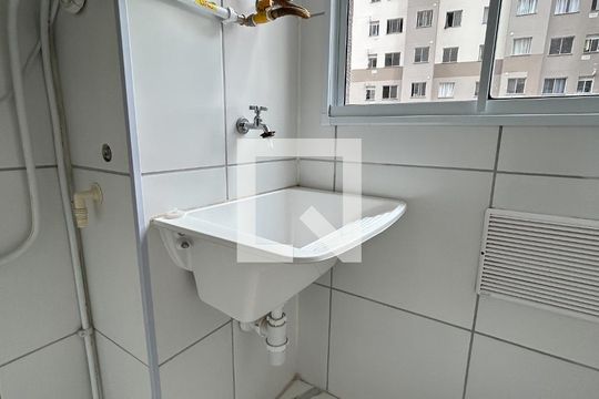 Área de Serviço de apartamento para alugar com 2 quartos, 36m² em Usina Piratininga, São Paulo